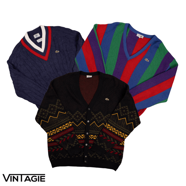 5x Lacoste Sweaters - Vintagie