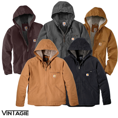 5x Carhartt Active sherpa lined Jassen