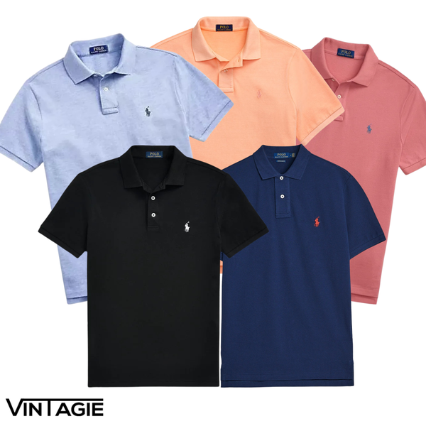 5x Polo's Ralph Lauren