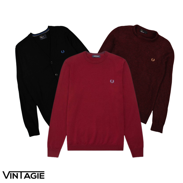5x Fred Perry Sweaters & Vesten
