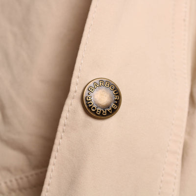 Barbour Knoop Jas Zomer Beige