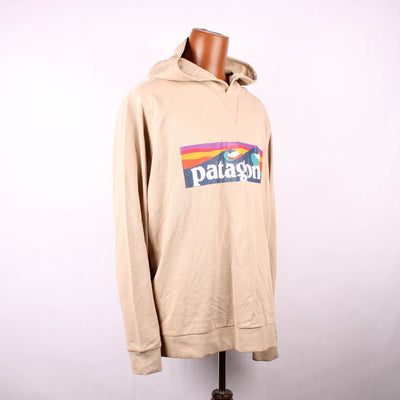 Patagonia Hoodie Print Beige