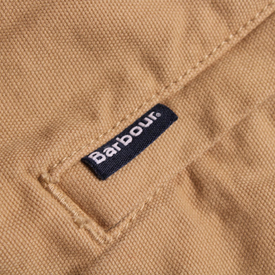 Barbour Knoop Jasje Koffie Beige