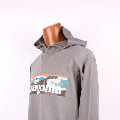 Patagonia Hoodie Print Grijs