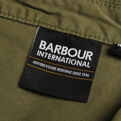Barbour Knoop Jasje Groen