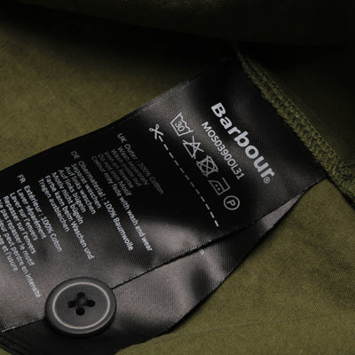 Barbour Knoop Jasje Groen