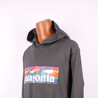 Patagonia Hoodie Print Zwart