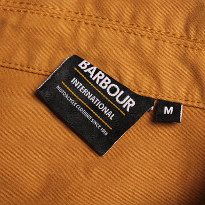 Barbour Knoop Jasje Okergeel