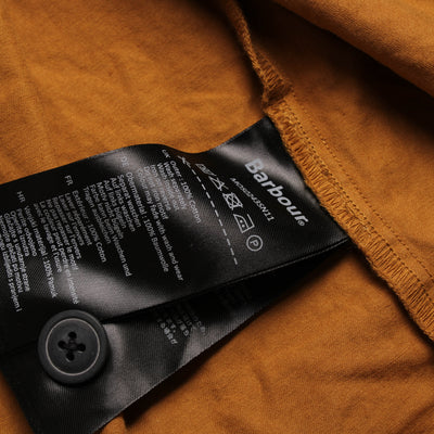 Barbour Knoop Jasje Okergeel