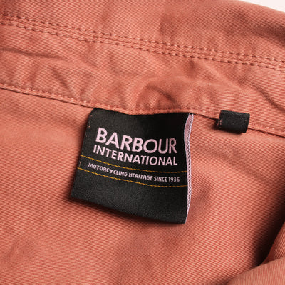Barbour Knoop Jasje Roze Oranje
