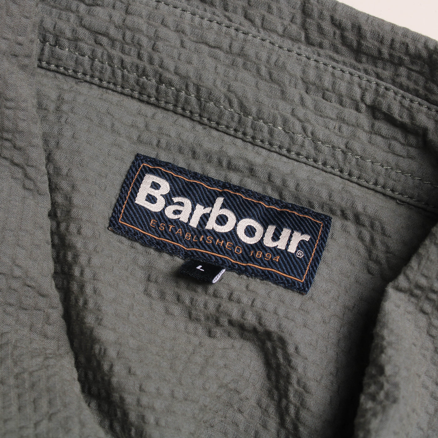 Barbour Knoop Jasje Turquiose Zomer
