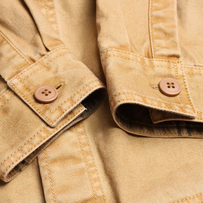 Barbour Knoop Jasje Okergeel Zomer