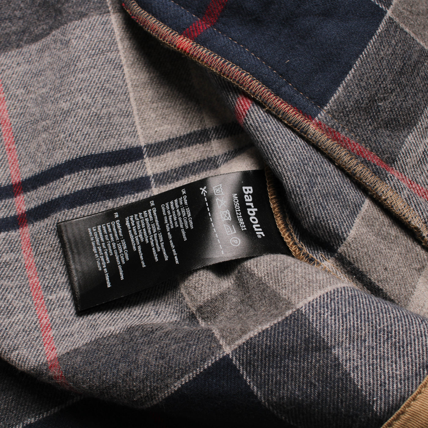 Barbour Knoop Shacket Beige