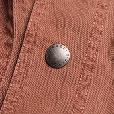 Barbour Knoop Knoop Jas Zacht Roze