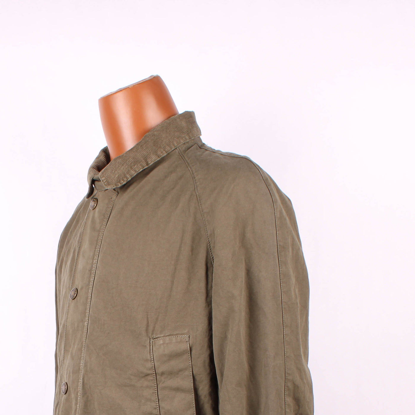 Barbour Knoop Jas Zomer Groen