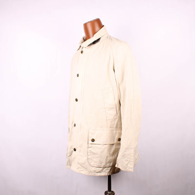Barbour Knoop Jas Zomer Beige