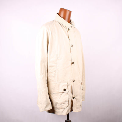 Barbour Knoop Jas Zomer Beige