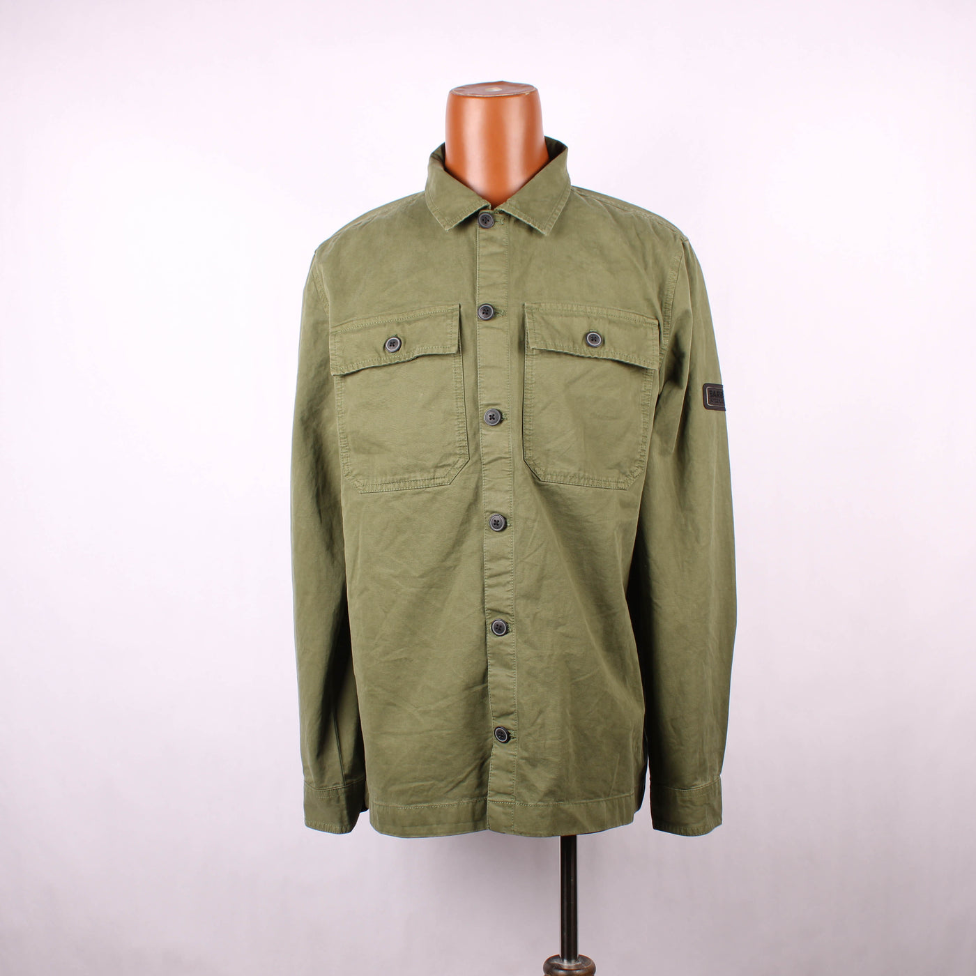 Barbour Knoop Jasje Groen