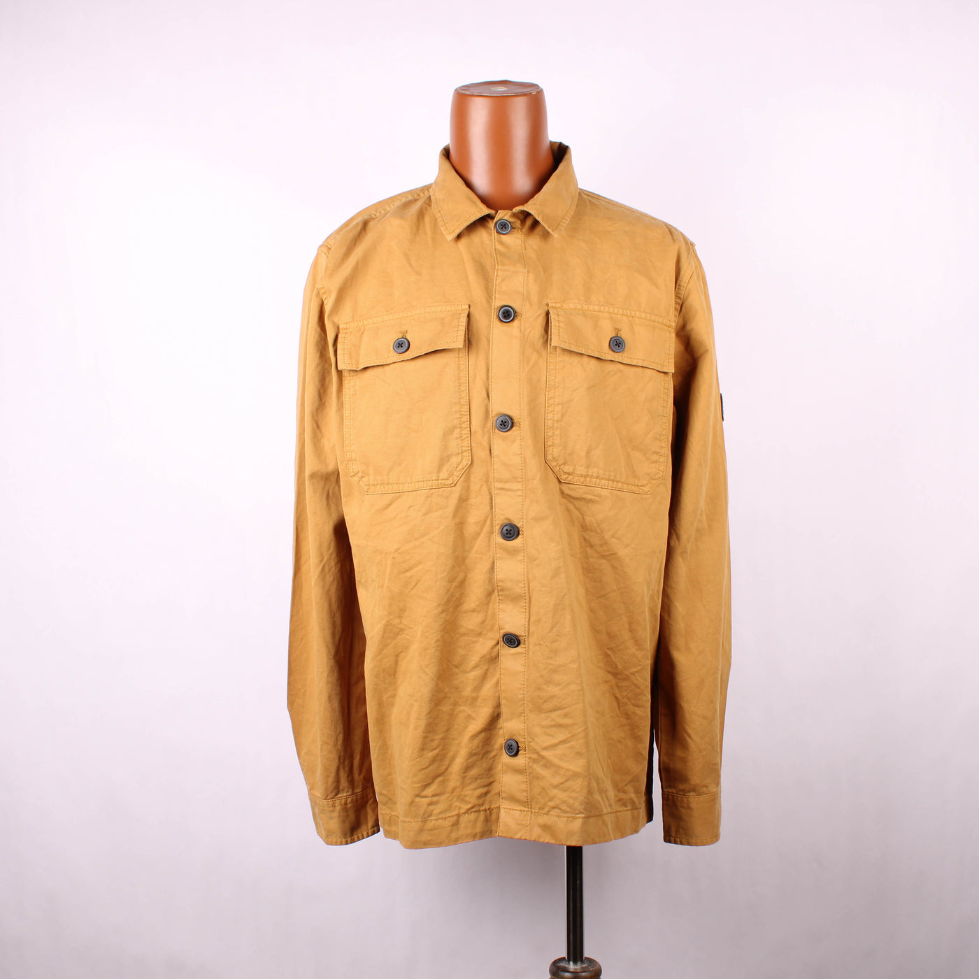 Barbour Knoop Jasje Okergeel