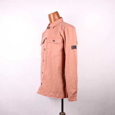 Barbour Knoop Jasje Roze Oranje
