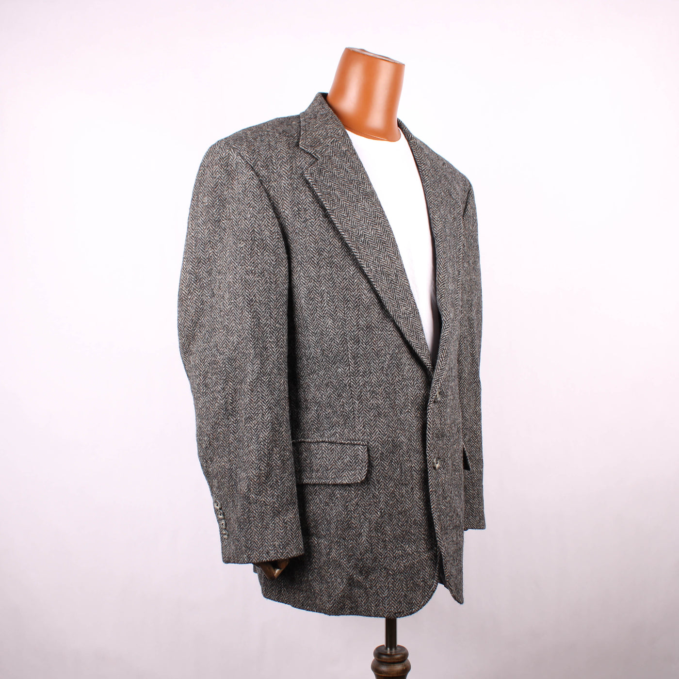 Vintage Harris Tweed Jas | XL