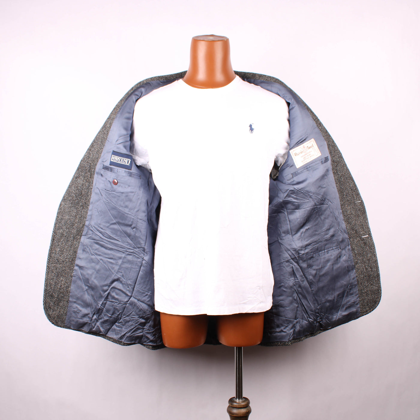 Vintage Harris Tweed Jas | XL