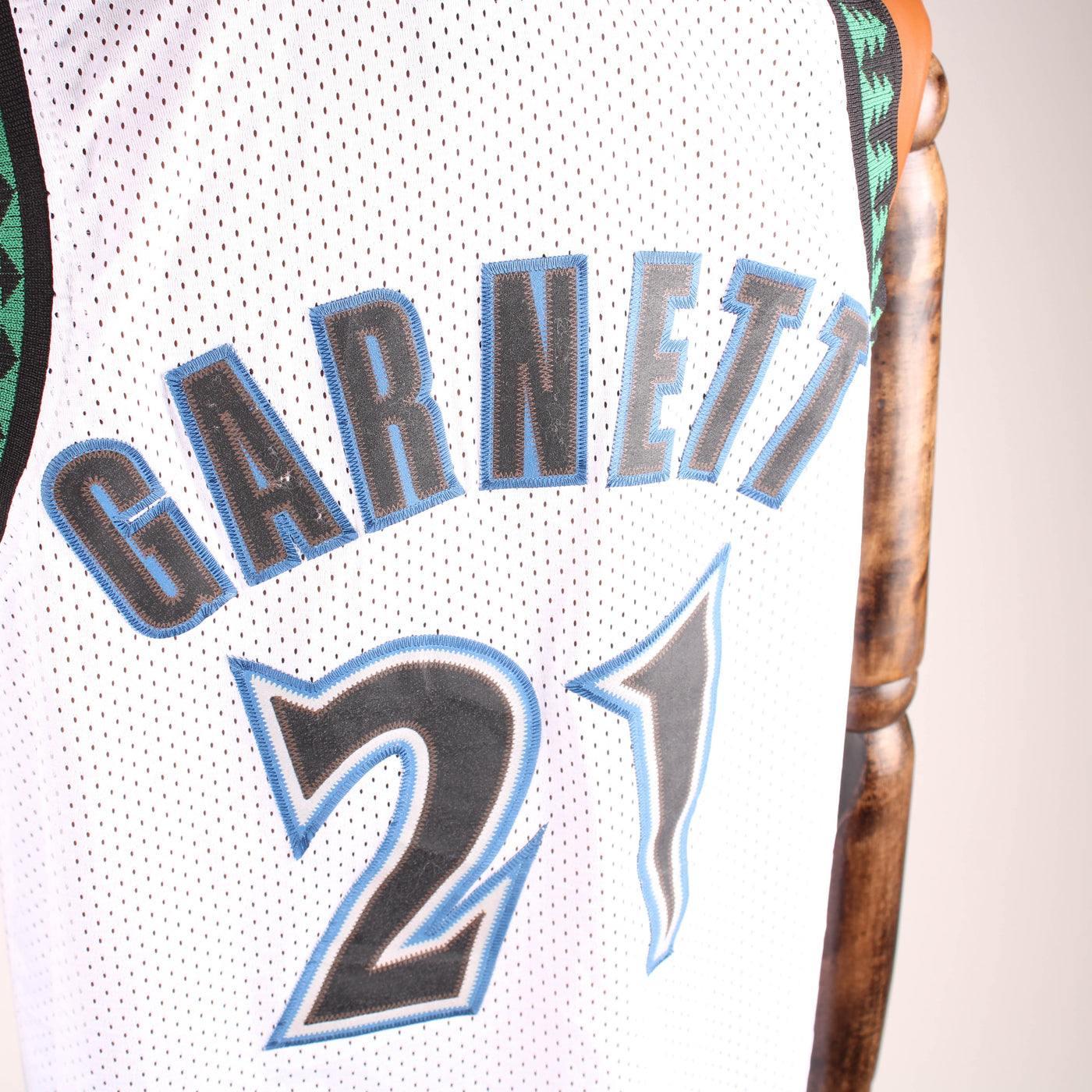 Minnesota Timberwolves Garnett #21 Jersey – Wit – Maat L (Nike)