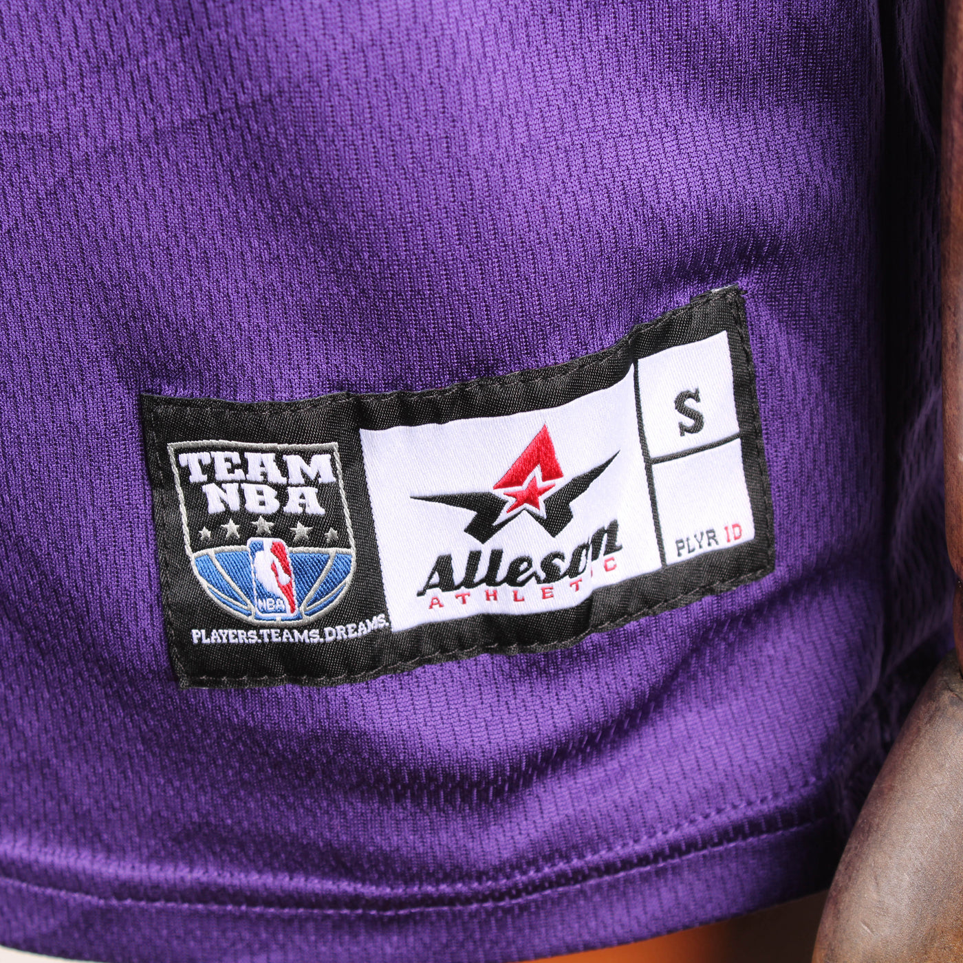 Los Angeles Lakers #1 Reversible Jersey – Paars/Geel – Maat S (Inside Out)