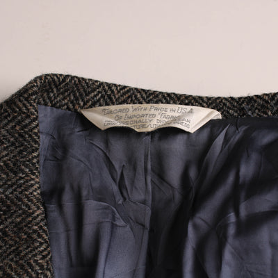 Vintage Harris Tweed Jas | XL
