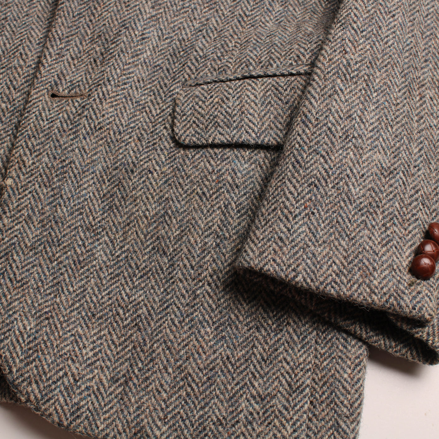 Vintage Harris Tweed Jas | S
