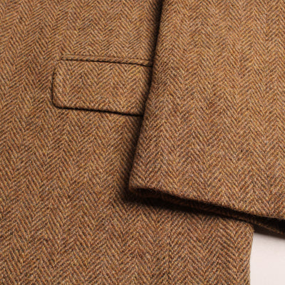Vintage Harris Tweed Jas | XXL