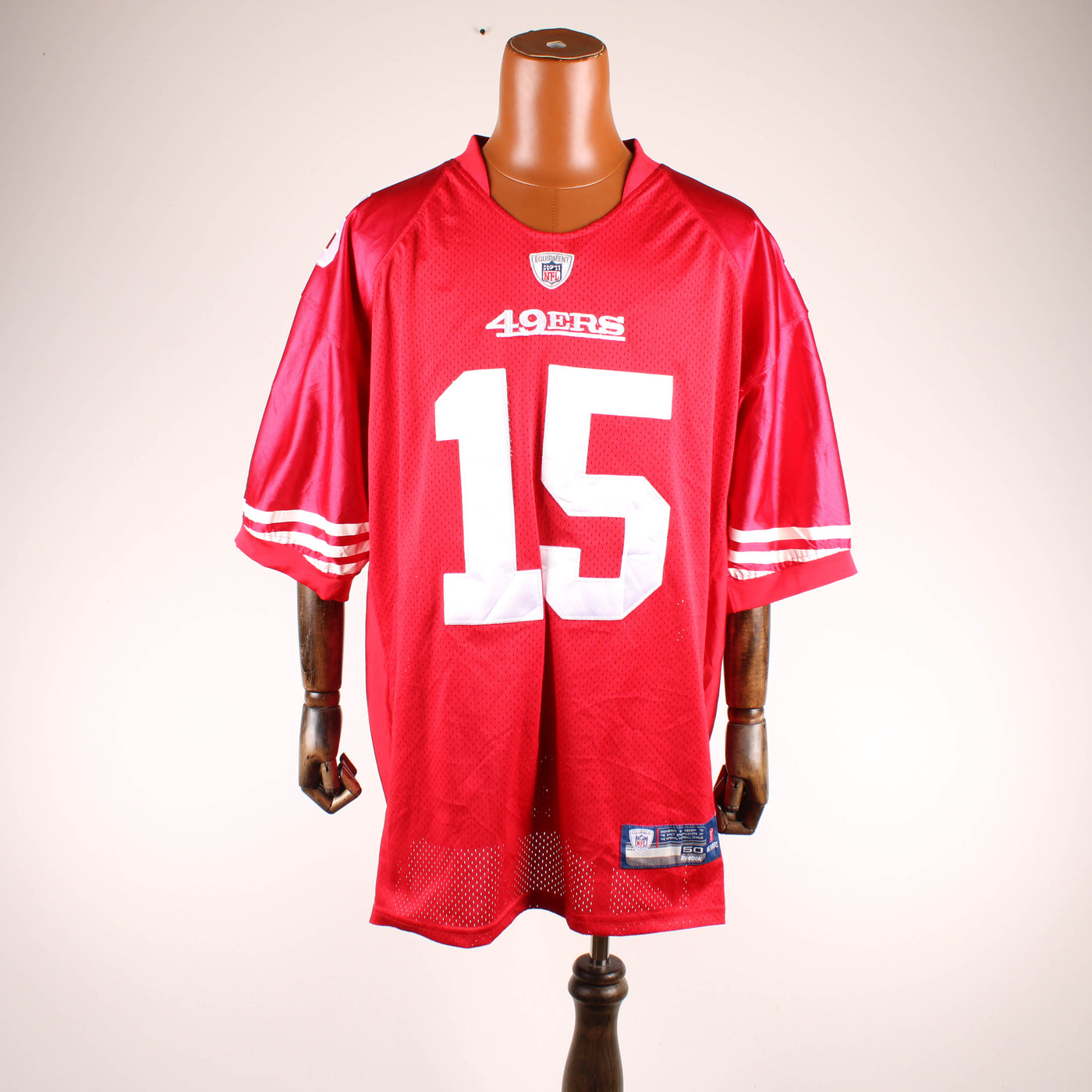 Michael Crabtree 49ers Jersey #15 – NFL Shirt – Reebok – Maat 50