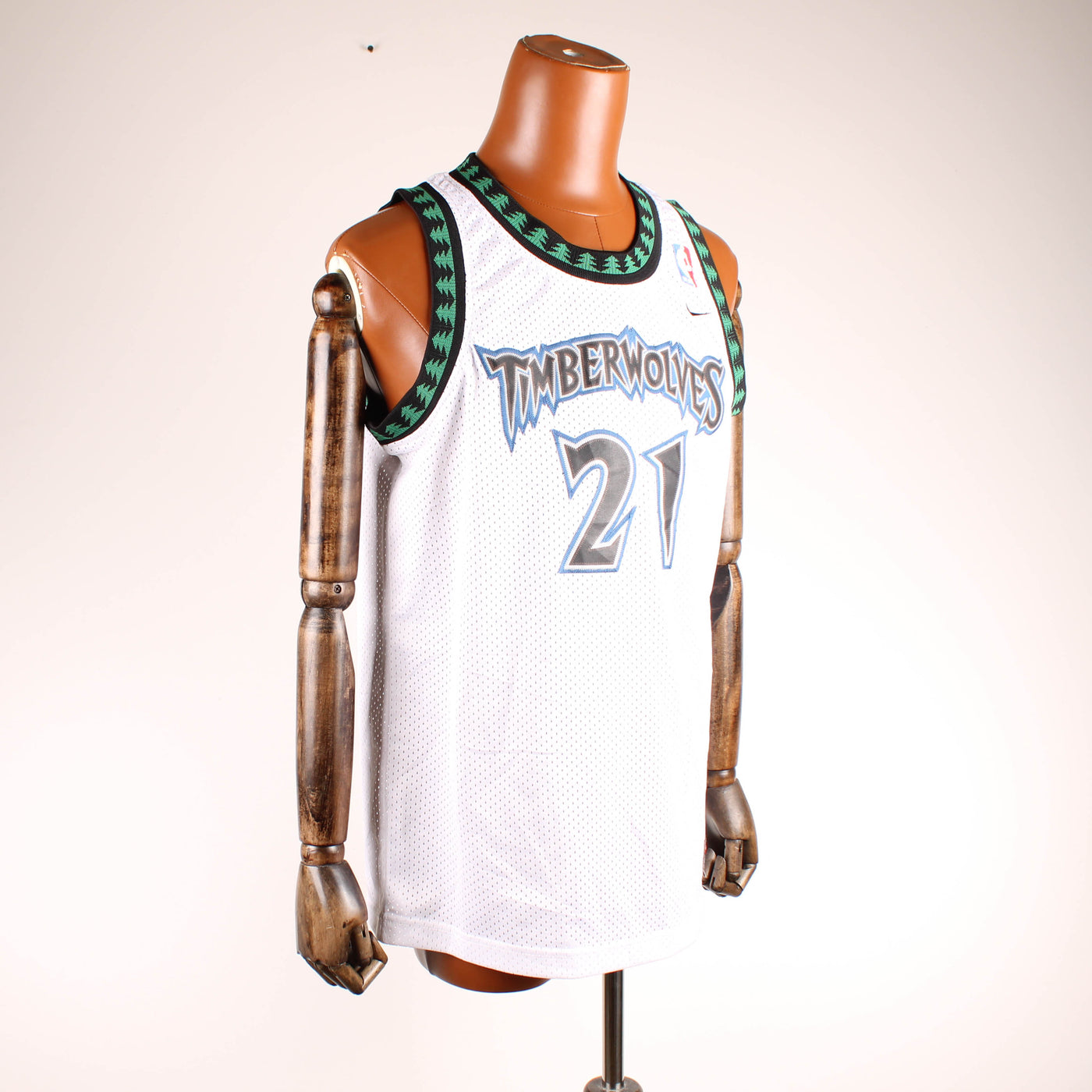 Minnesota Timberwolves Garnett #21 Jersey – Wit – Maat L (Nike)