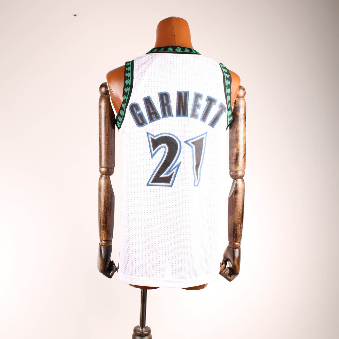 Minnesota Timberwolves Garnett #21 Jersey – Wit – Maat L (Nike)