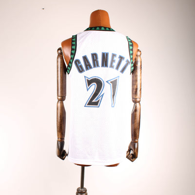 Minnesota Timberwolves Garnett #21 Jersey – Wit – Maat L (Nike)