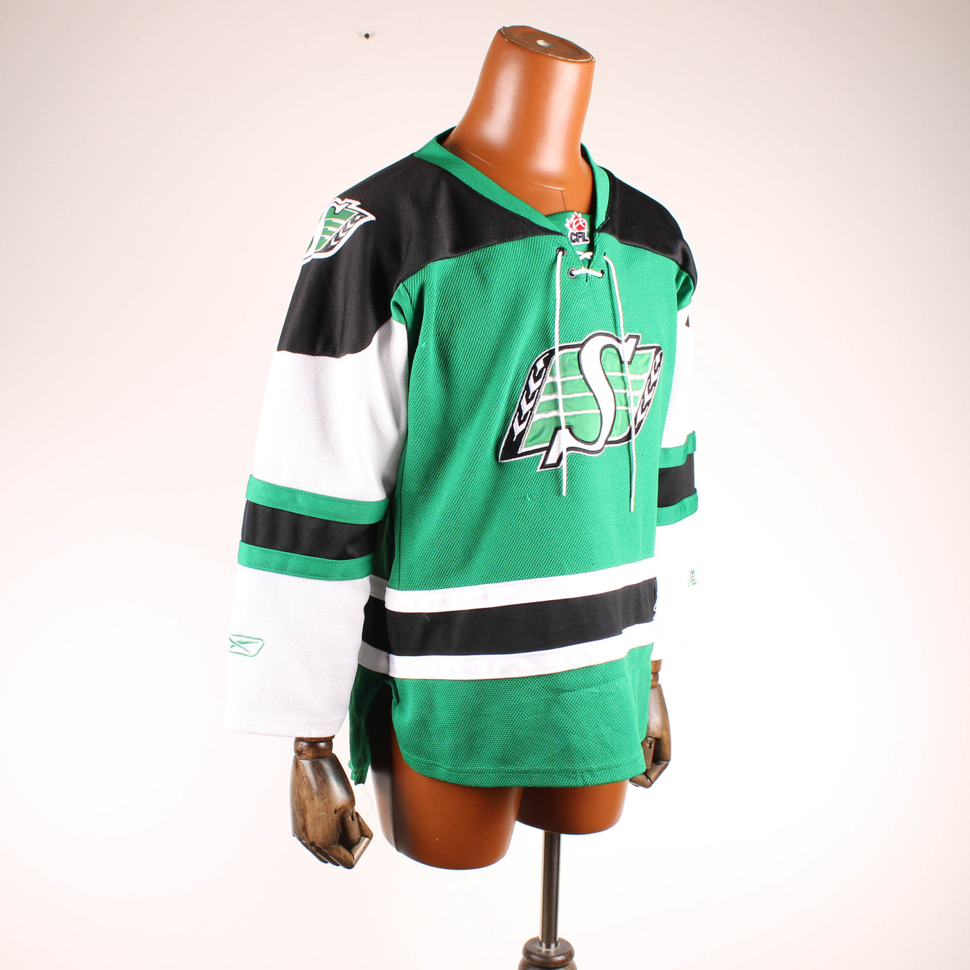 Saskatchewan Roughriders Jersey – Groen/Zwart/Wit – Youth XL (Reebok)