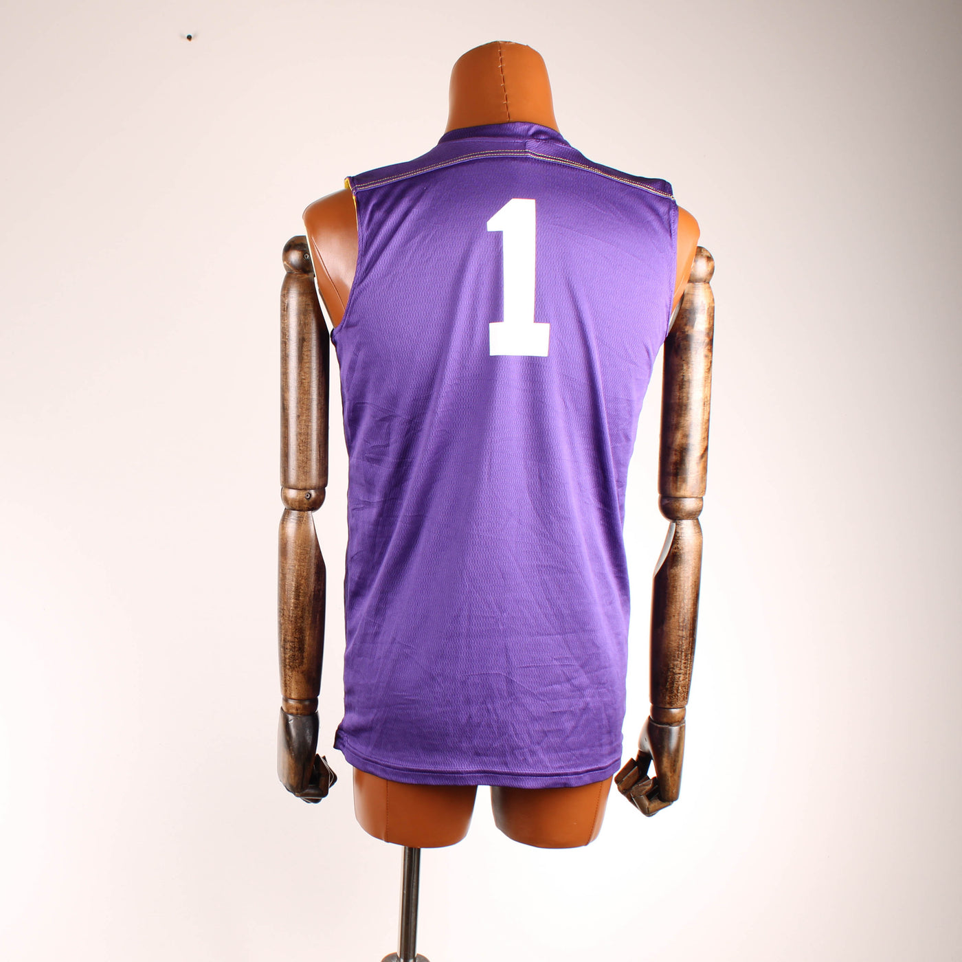 Los Angeles Lakers #1 Reversible Jersey – Paars/Geel – Maat S (Inside Out)