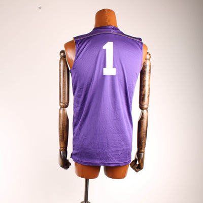 Los Angeles Lakers #1 Reversible Jersey – Paars/Geel – Maat S (Inside Out)