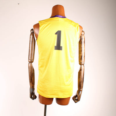 Los Angeles Lakers #1 Reversible Jersey – Paars/Geel – Maat S (Inside Out)