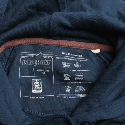 Patagonia Hoodie Bear Blauw