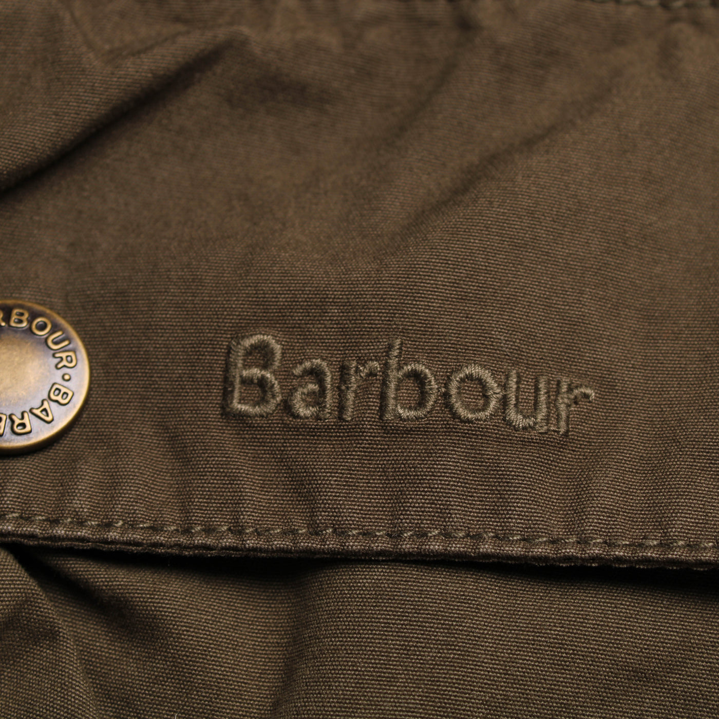 Barbour Knoop Jas Zomer Groen