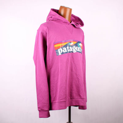Patagonia Hoodie Print Roze