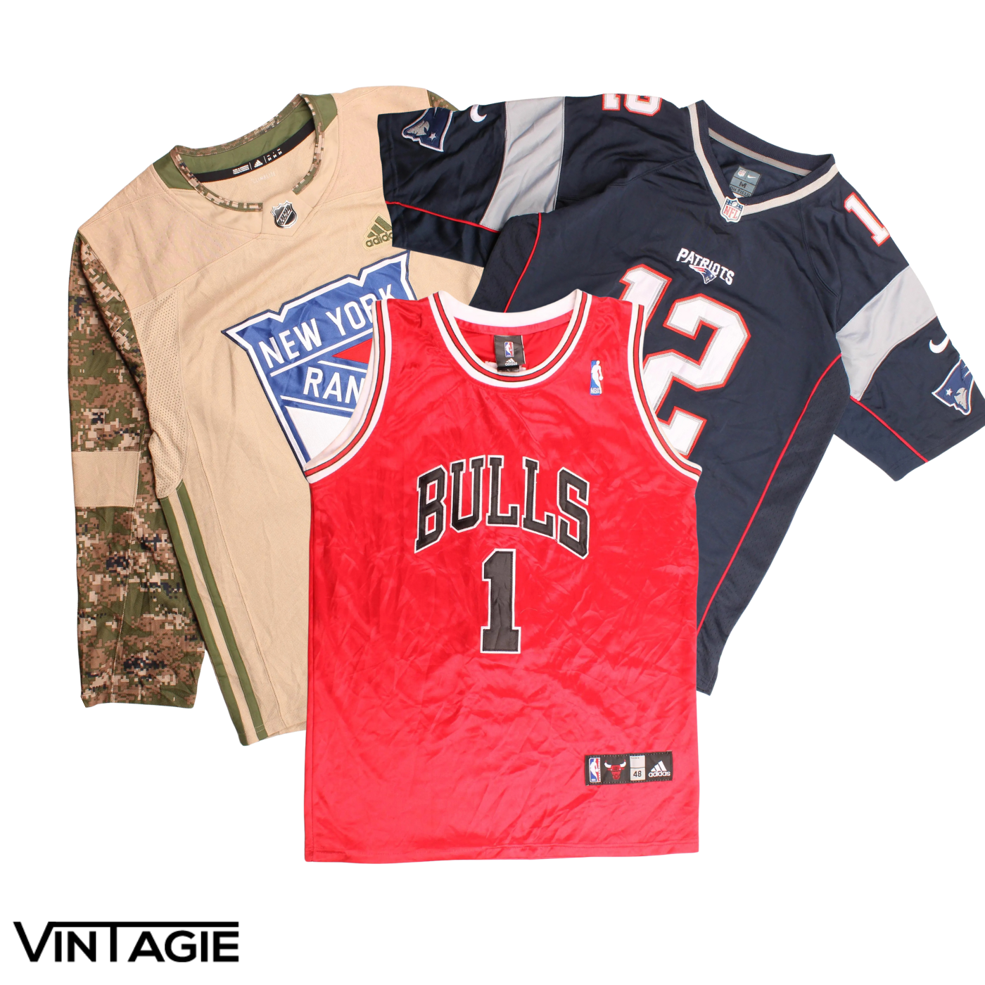 NBA, NFL & NHL Jerseys