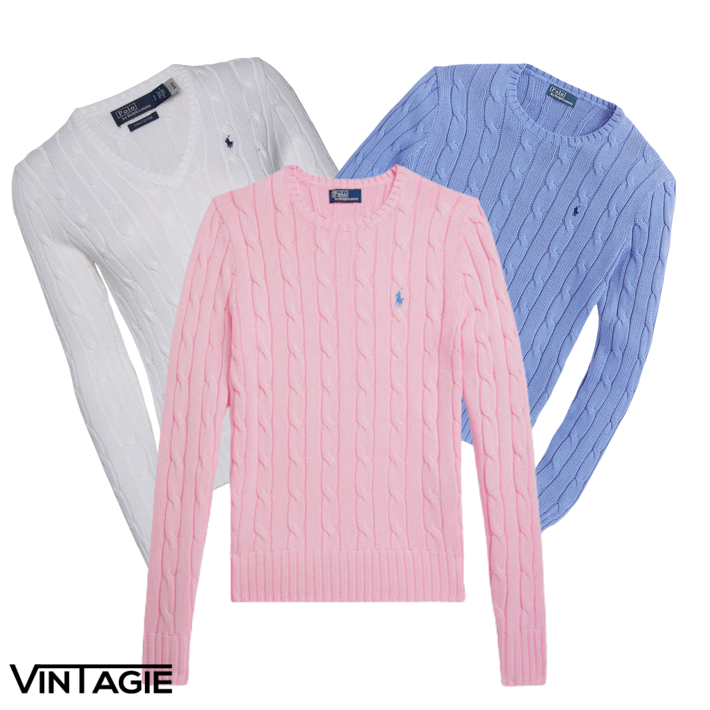 Ralph Lauren Kabeltruien | D