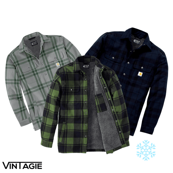 Carhartt Thick Flannel Shackets - Vintagie
